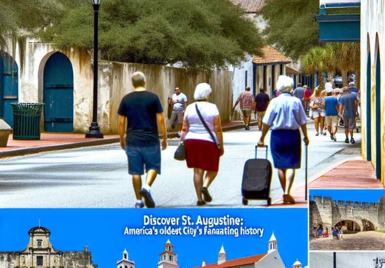 Historic Spanish colonial architecture in St. Augustine, Florida